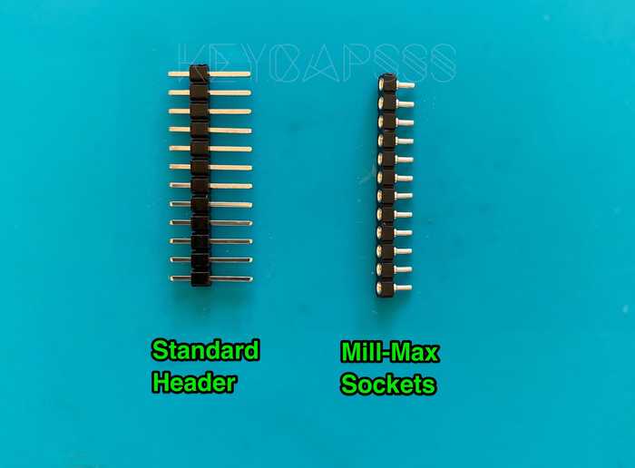 Standard header/ Mill-Max socket header