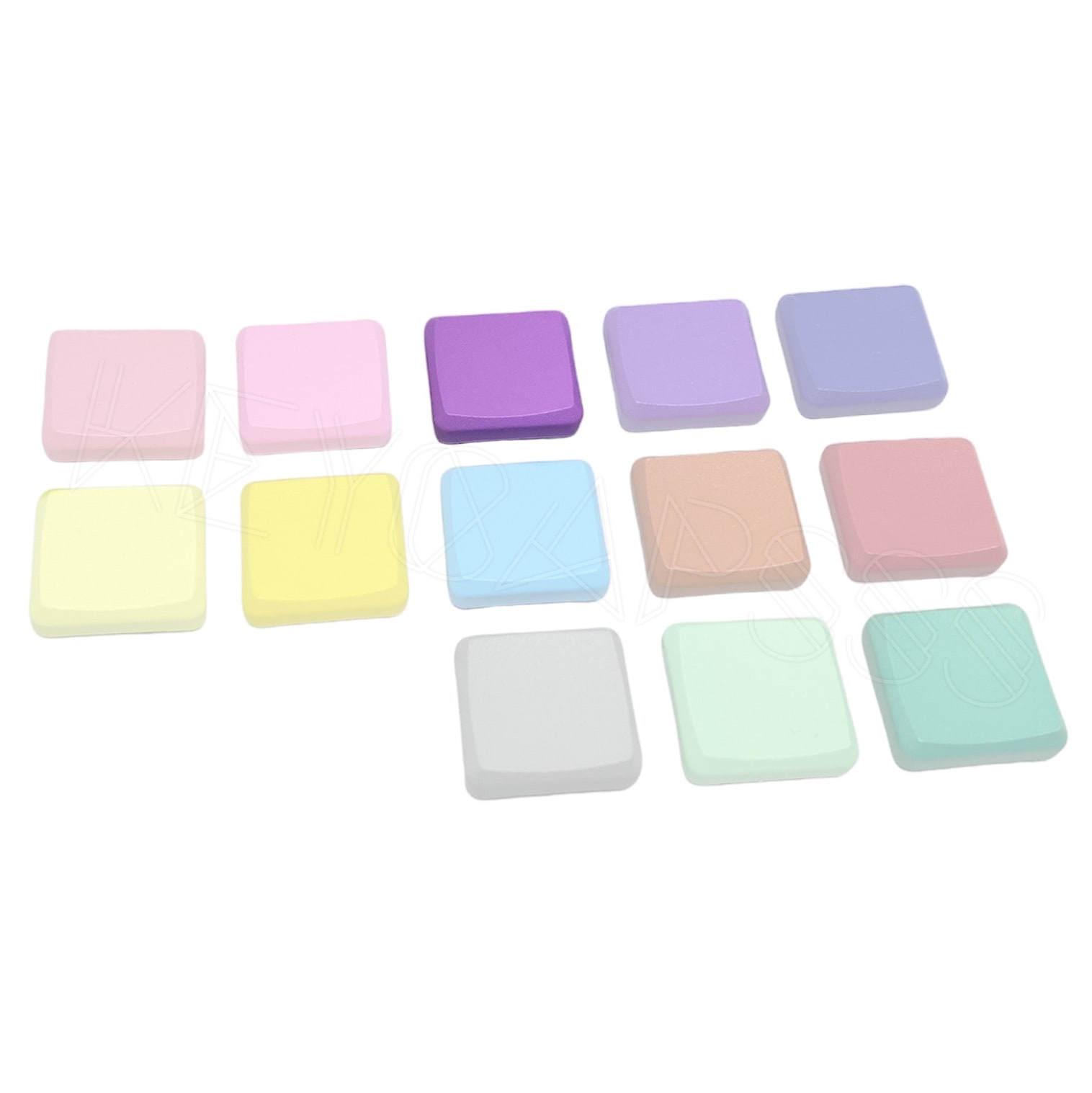 MBK Dye Color Choc Low Profile Keycap - Pastel Violet