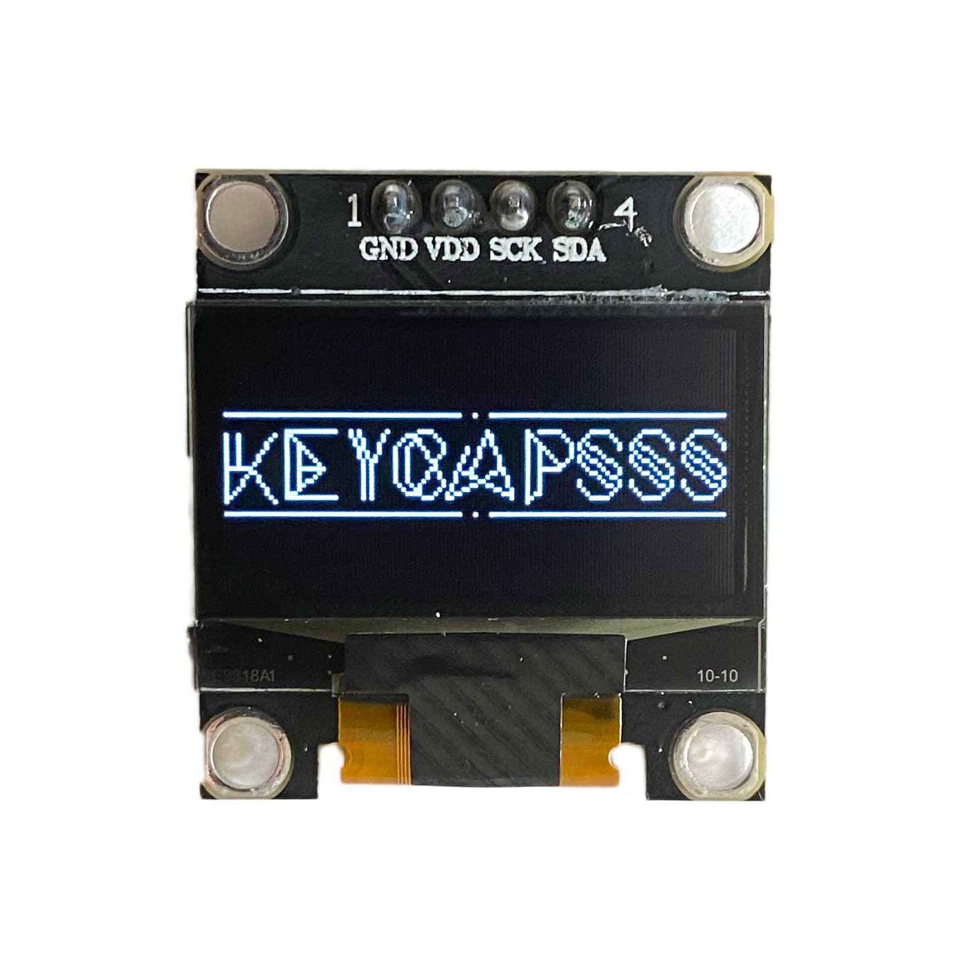 0.96 OLED LCD Display 128x64 SSD1306 I2C White