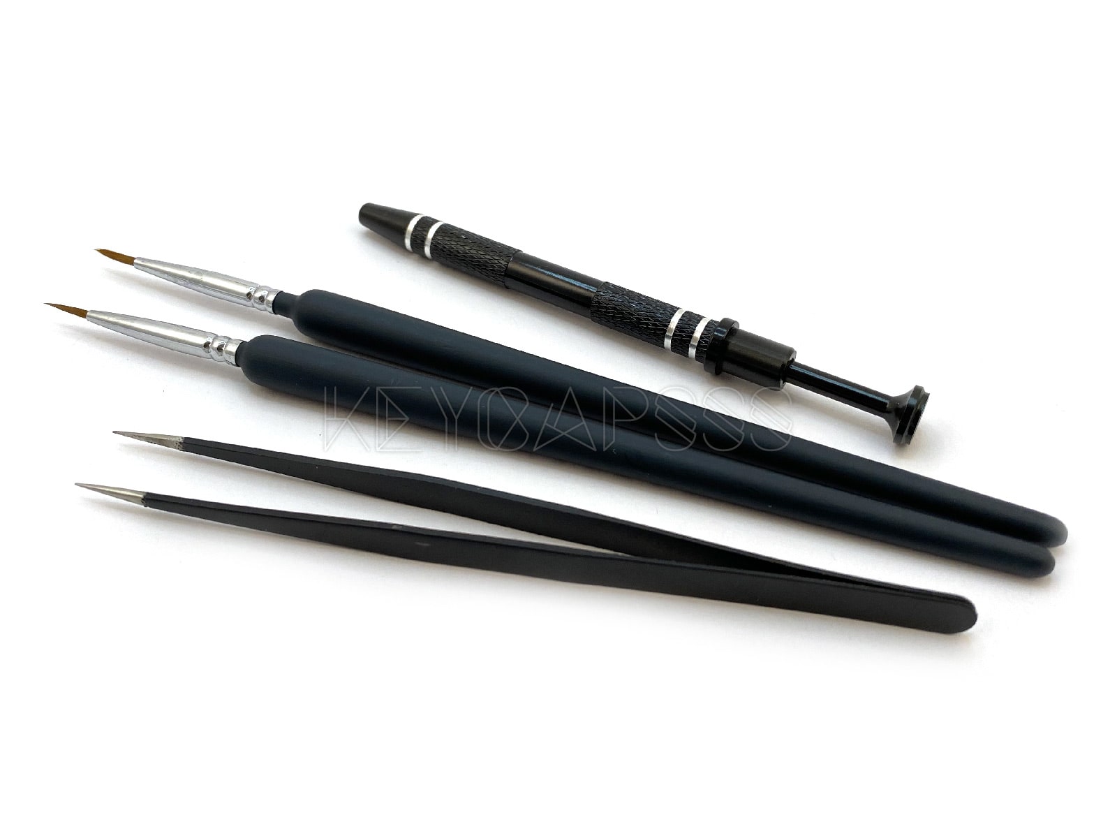 Lube Tools Set (Brush, Tweezers, Stem-Holder)