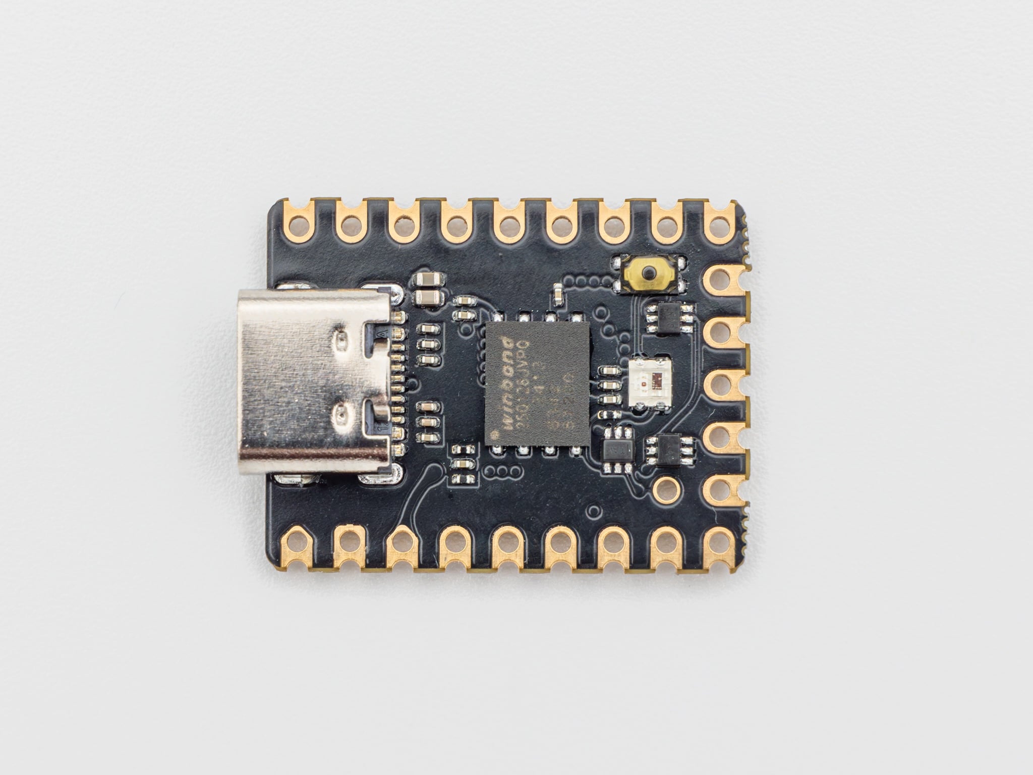0xCB-Gemini-front-4_3 0xCB Gemini - Waveshare RP2040-Zero compatible microcontroller - Front