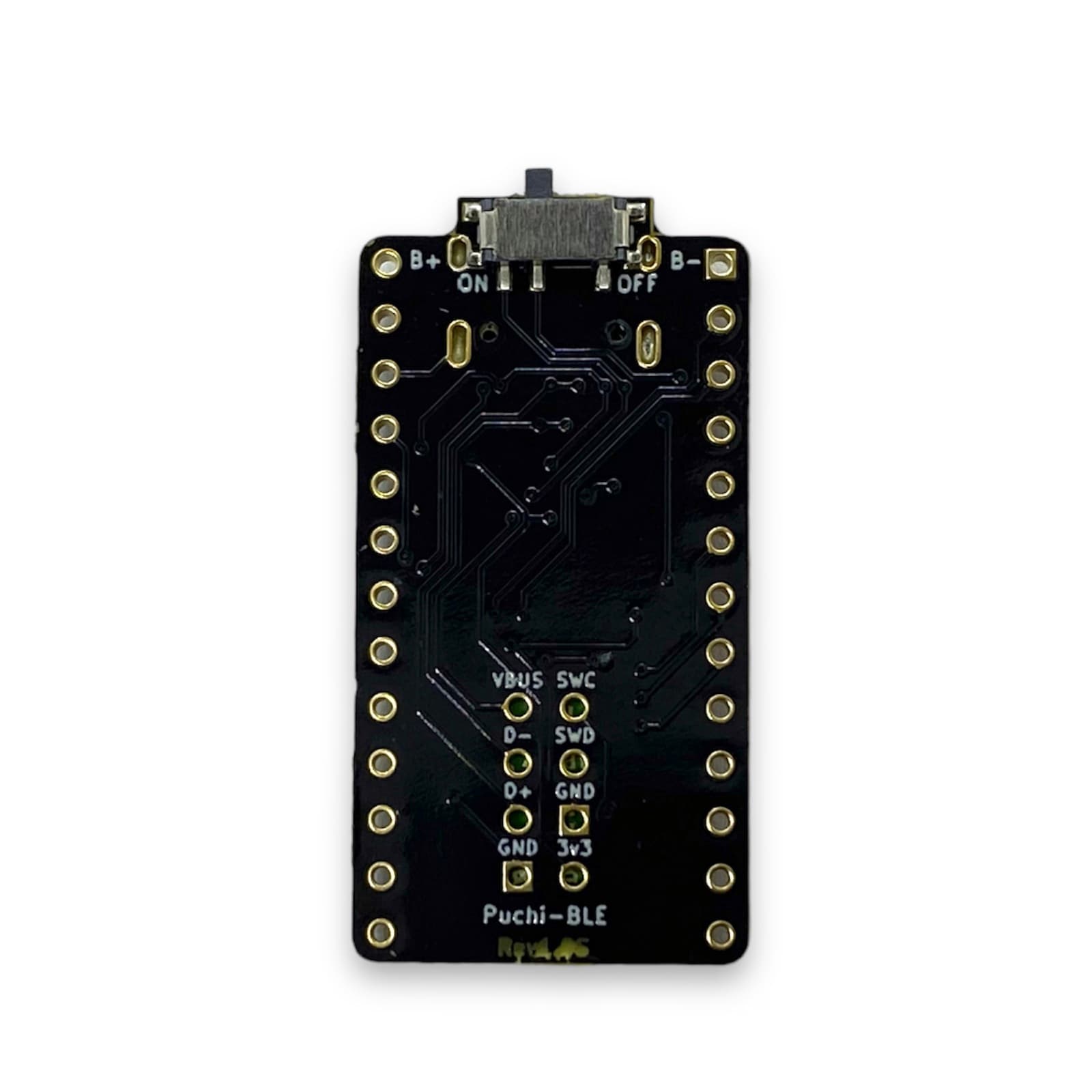 Puchi-BLE with ON/OFF switch - Wireless Microcontroller nRF52840 Pro Micro compatible