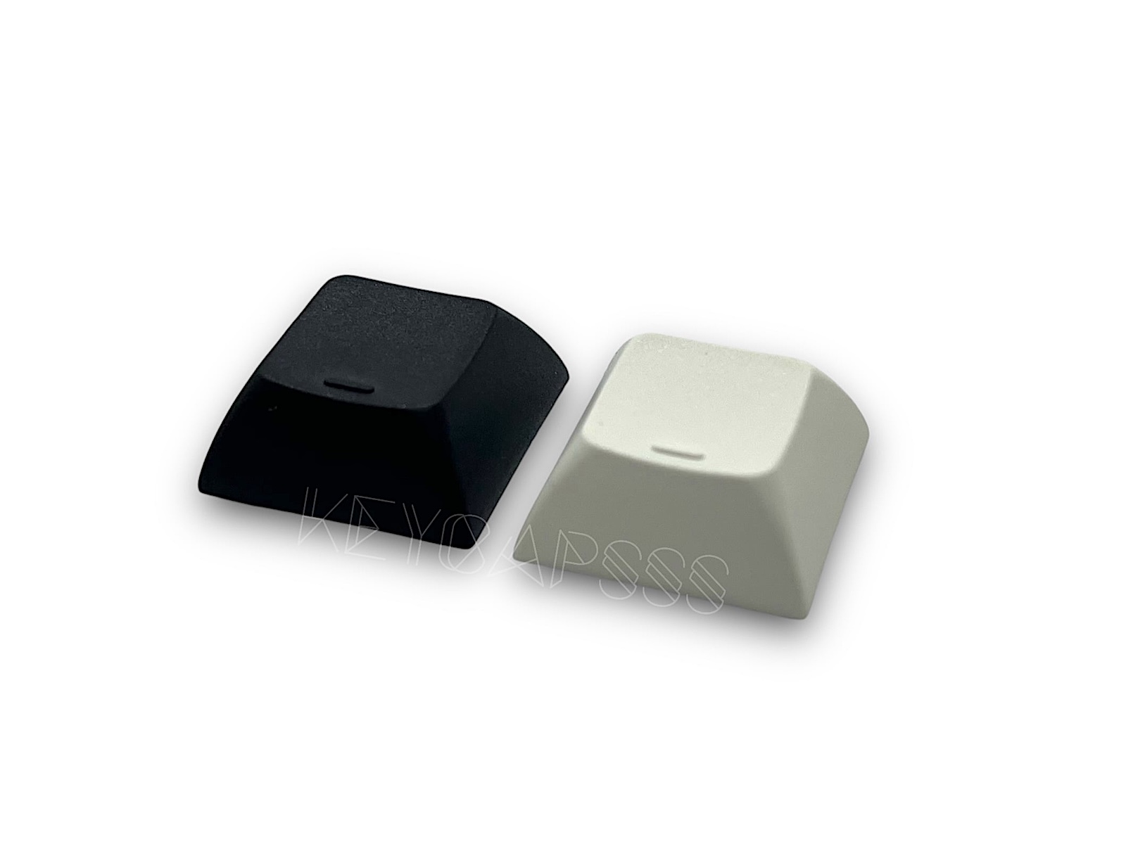 keycap-dsa-blank-homing-black-white-1u-1 DSA Blank PBT 1U Homing Keycaps for MX Switches