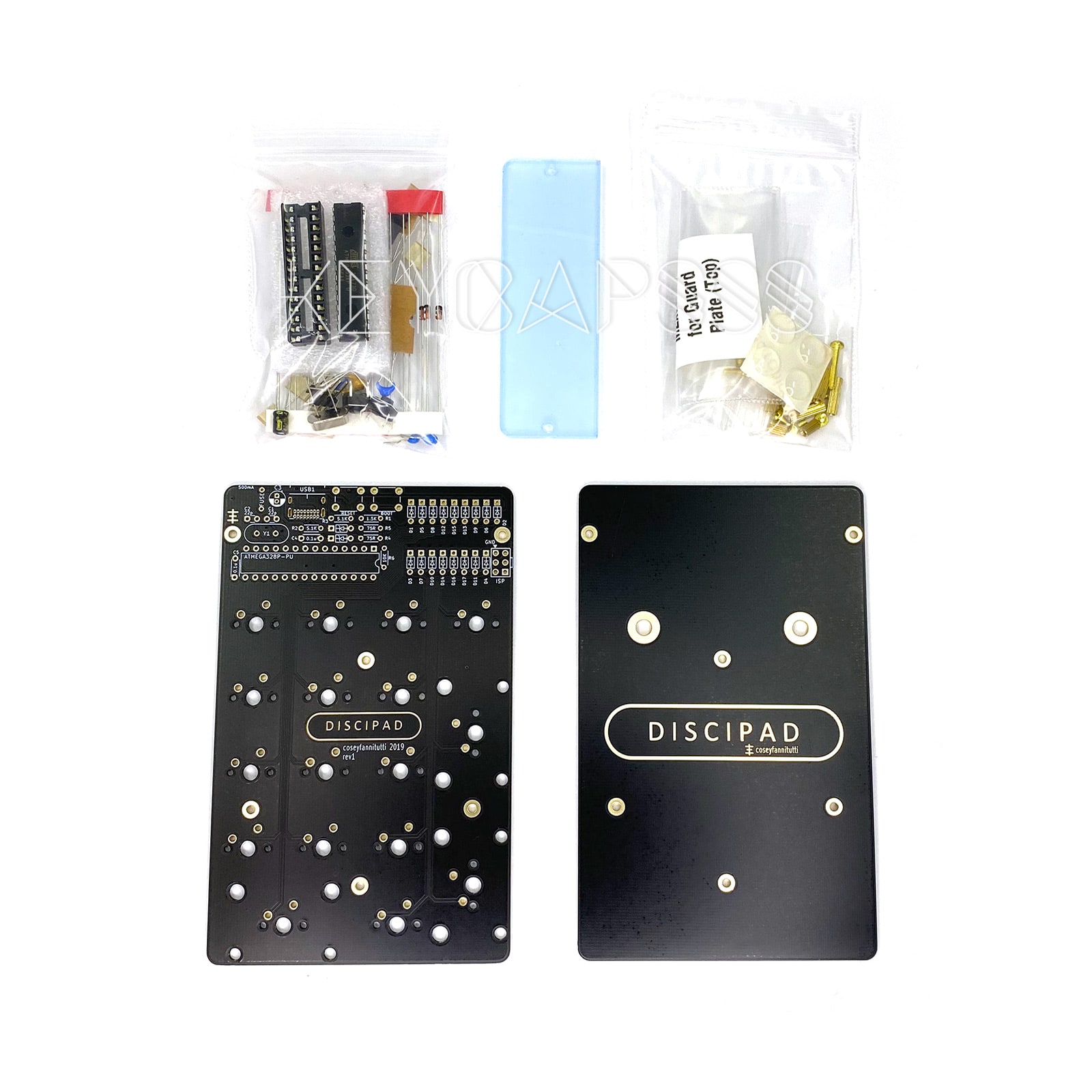 discipad-numpad-macropad-through-hole-mechanical-keyboard-5 Discipad Numpad Kit Macropad with through hole parts and USB-C