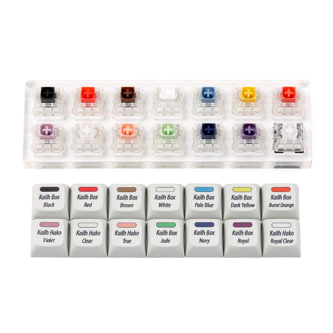 Kailh Box switch tester (14 switches) dye subbed