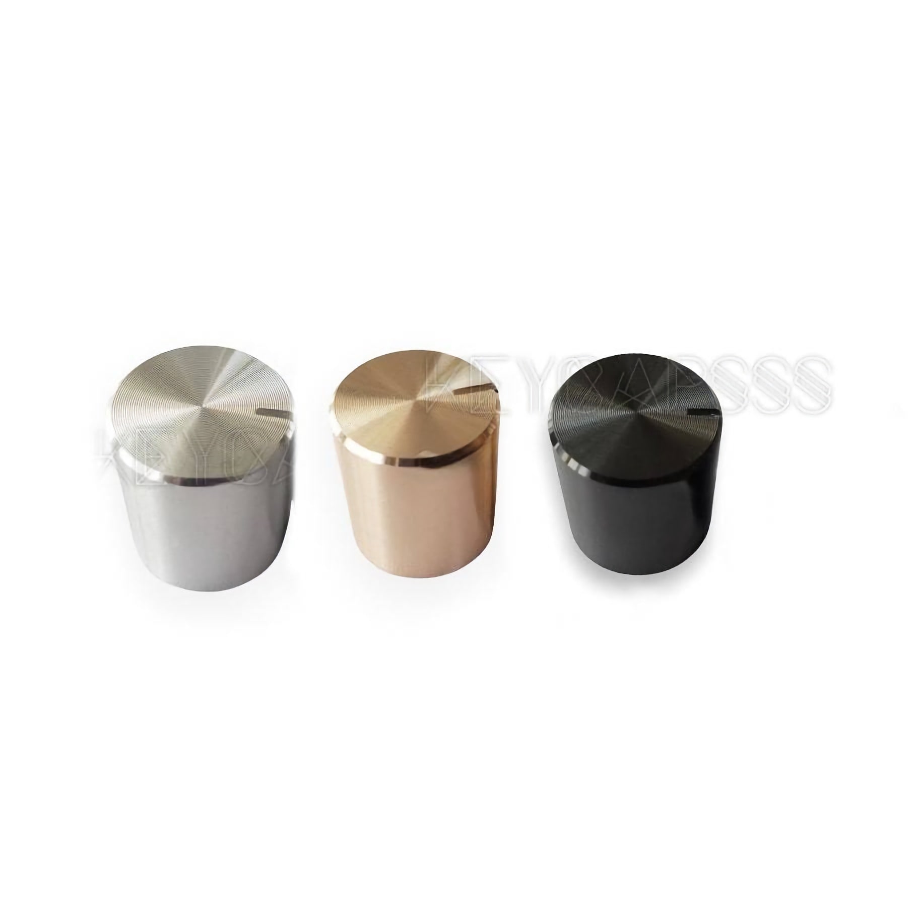 Aluminium Knob for Rotary Encoder with 6mm Knurled Shaft
