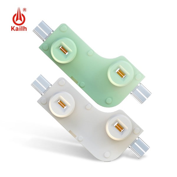 Kailh RB (Rainbow) MX Hot Swapping PCB Sockets Jade, Beige, White