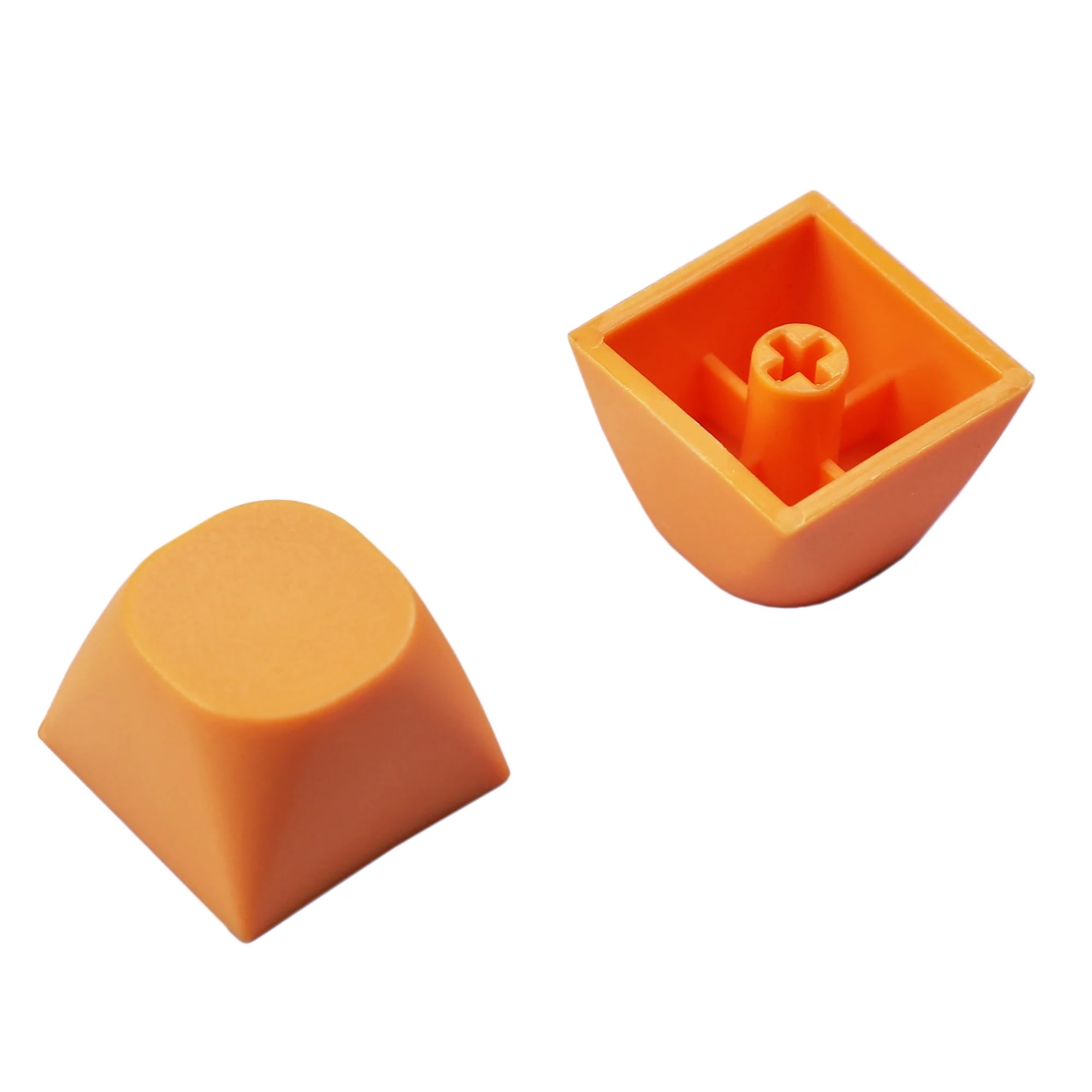 MA Blank PBT 1U Keycaps for MX Switches - Dark Orange