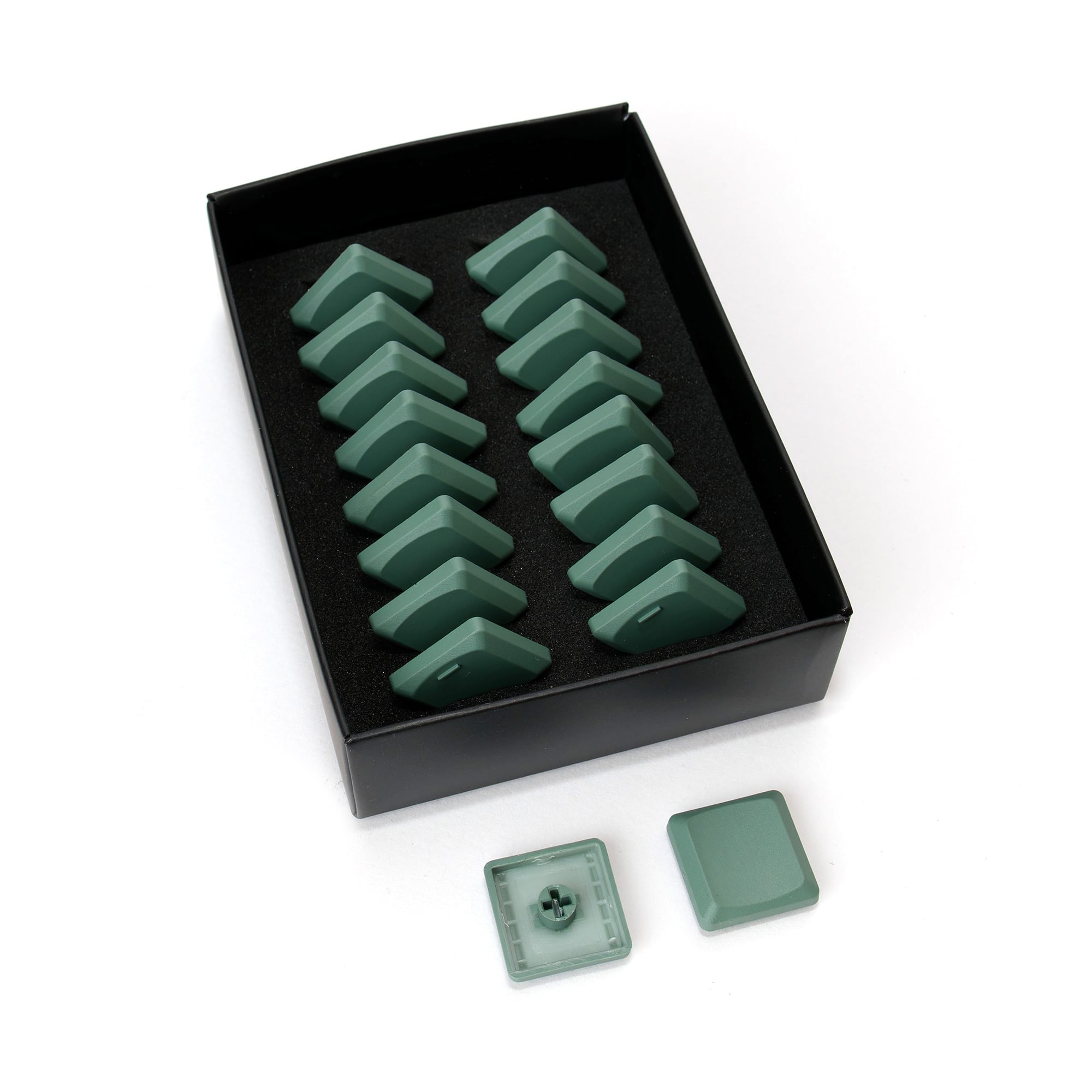 THT Low Profile MX Blank Keycaps 18-Key Set Tai-Hao Thin