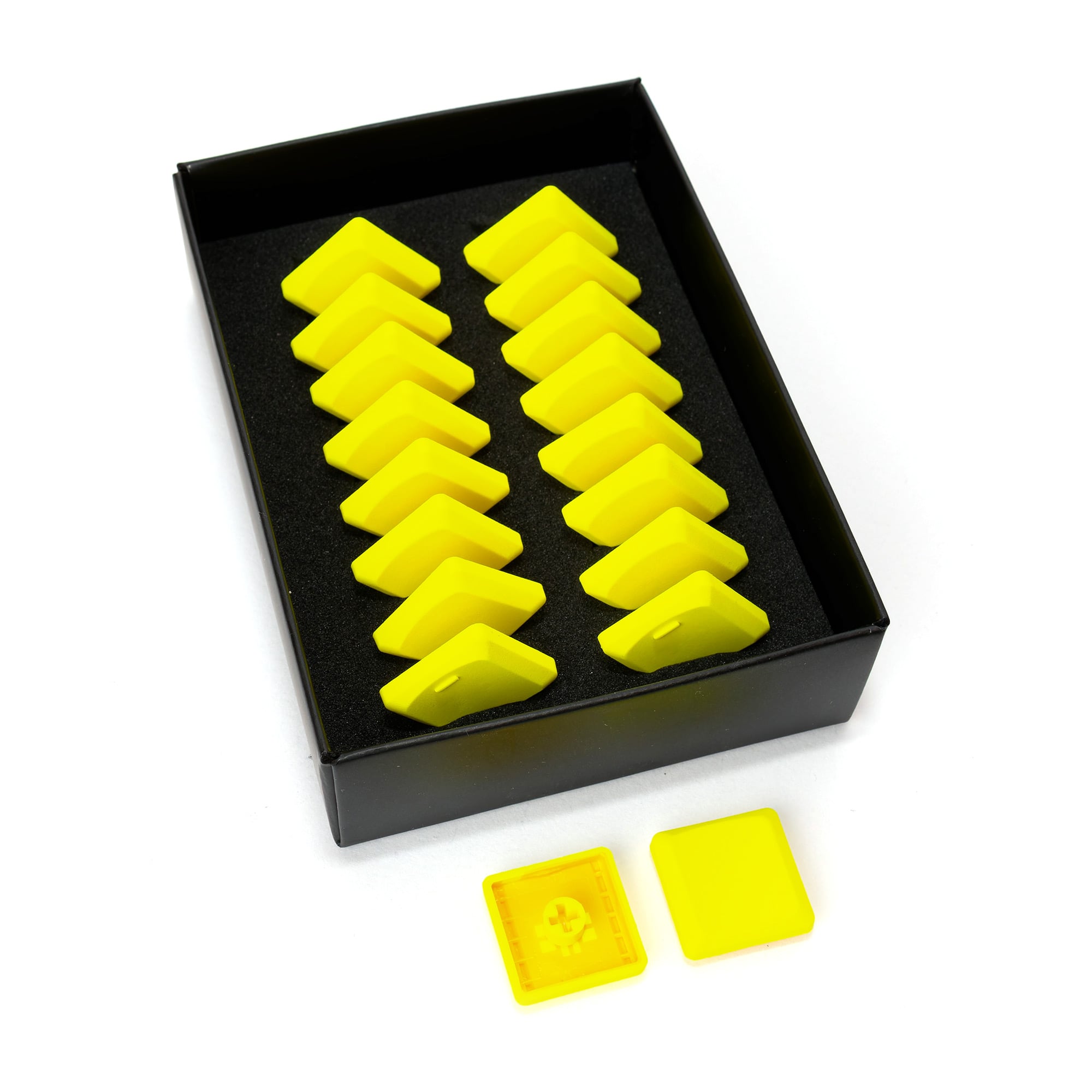 THT Low Profile MX Blank Keycaps 18-Key Set Tai-Hao Thin