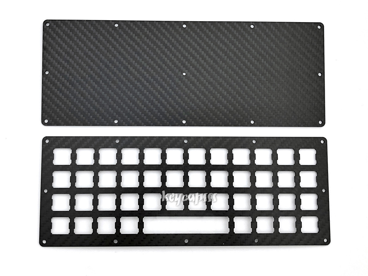 Planck compatible Carbon Plate Case - sandwich style