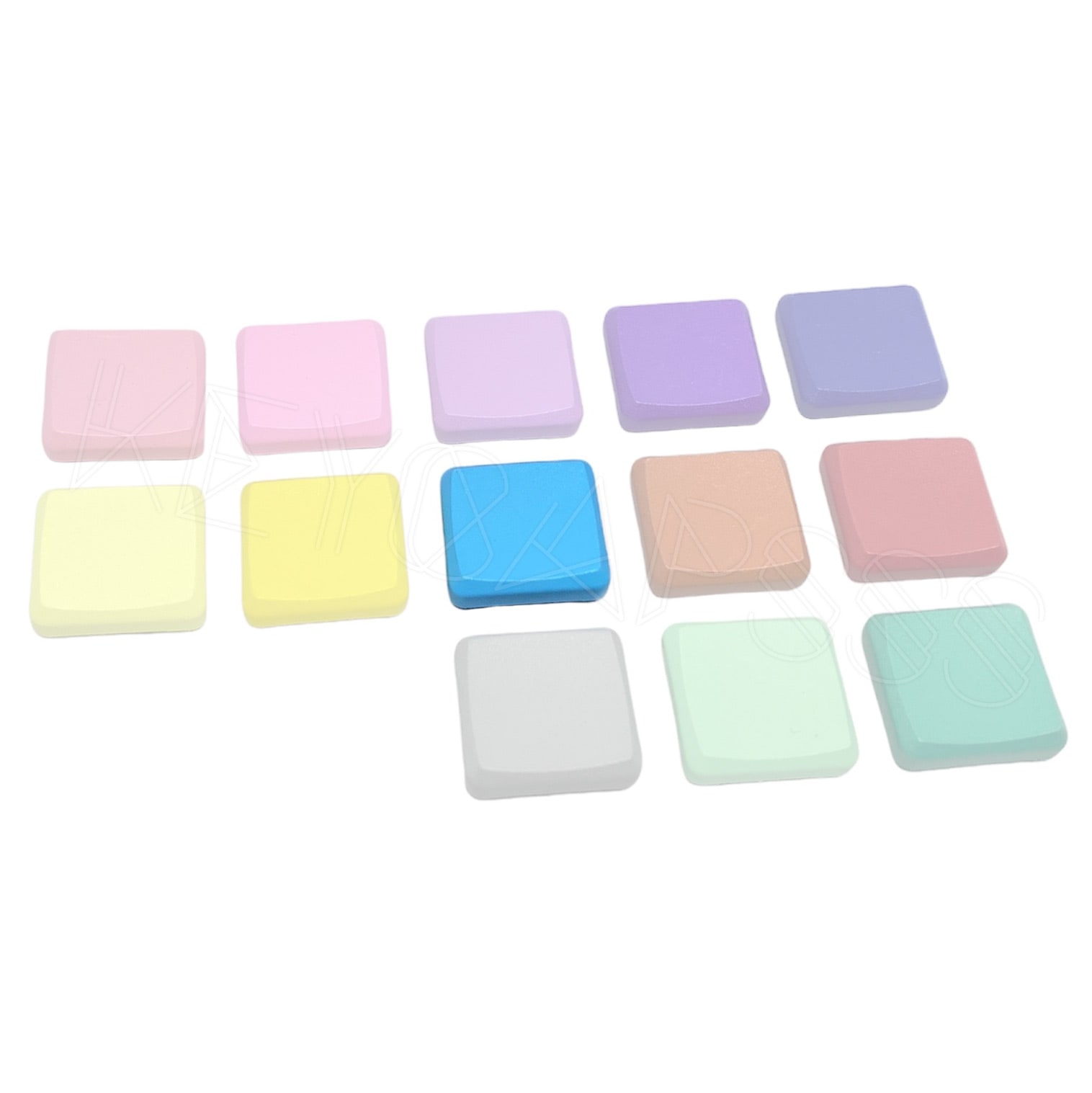 MBK Dye Color Choc Low Profile Keycap - Pastel Blue