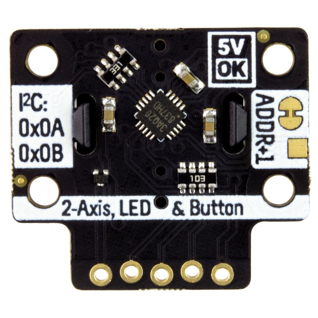 Pimoroni Trackball Breakout RGB LED I2C Back