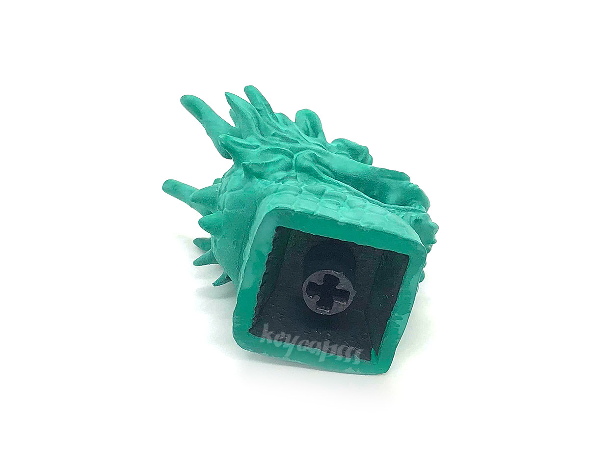 artisan chinese dragon keycap mechanical keyboard