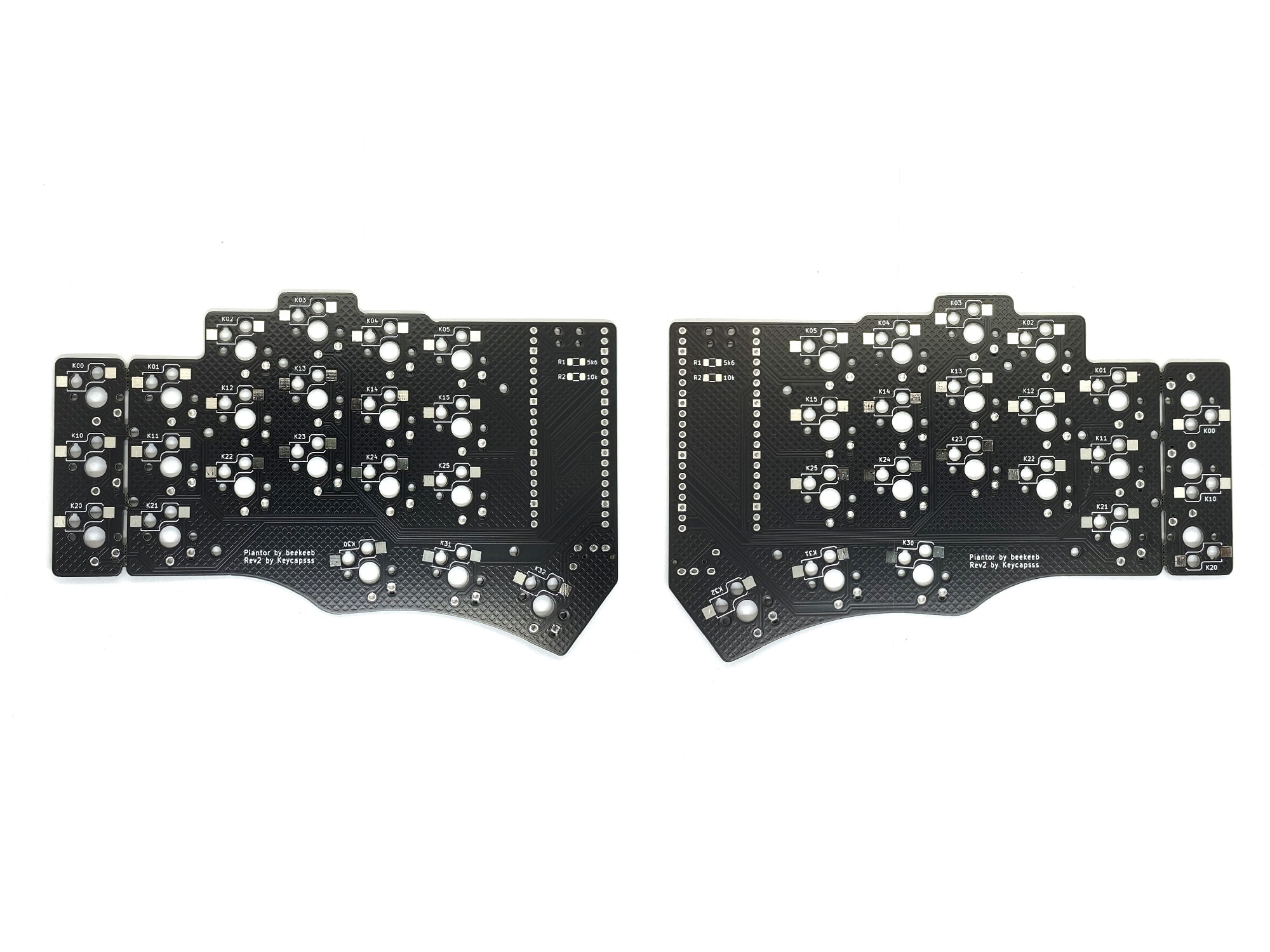 piantor-split-keyboard-choc-pcb-2 Piantor Split Keyboard PCB - Raspberry Pi Pico powered