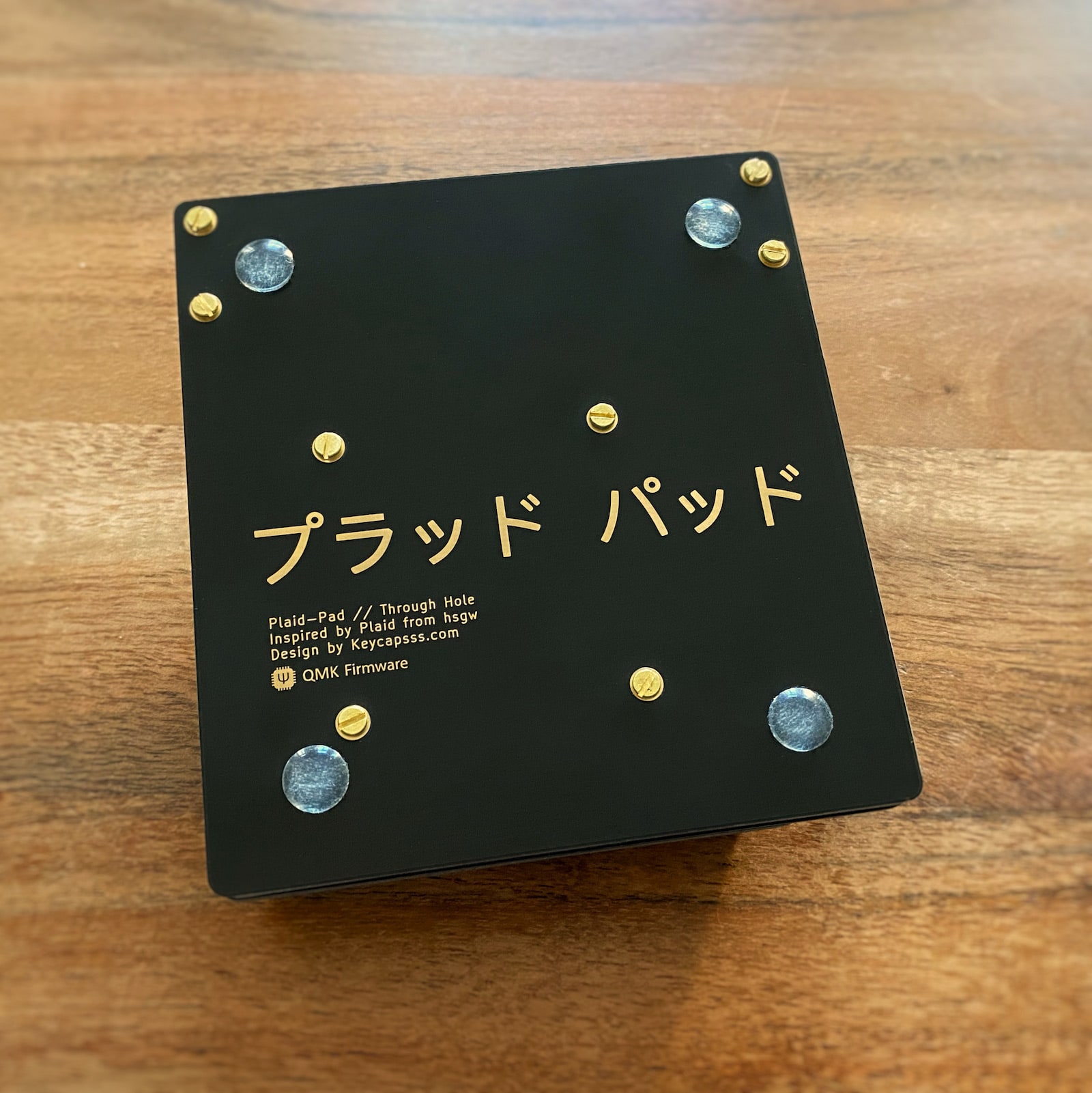 Plaid-Pad 4x4 Numpad Mechanical Keyboard REV2.1