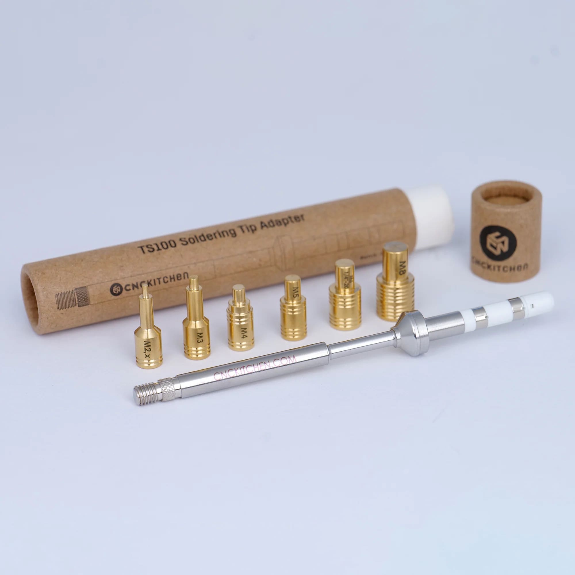 pinecil-ts100-ts101-tip-adapter-head-set-inserts-2 Pinecil/TS100/TS101 Soldering Adapter + Tips Set for Heat-Set Inserts