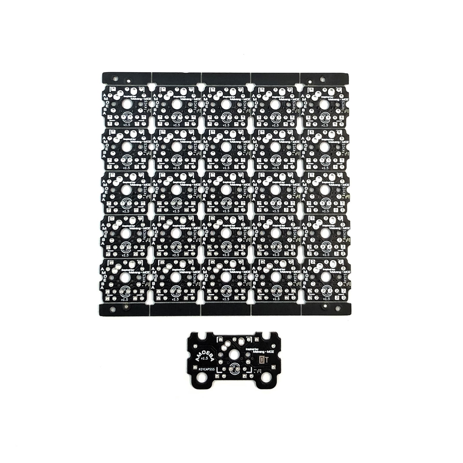 Amoeba Single-Switch PCB 1U / 2U