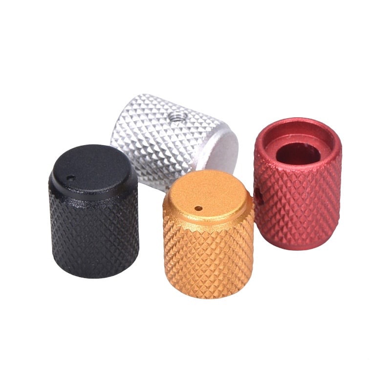 Aluminium Knob for Rotary Encoder with 6mm Flatted Shaft