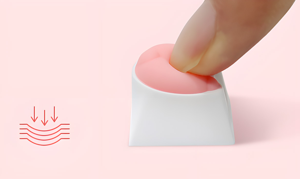 keycap-artisan-cat-paw-but-white-pink-2 Cat Paw Artisan Keycap MX SOFT