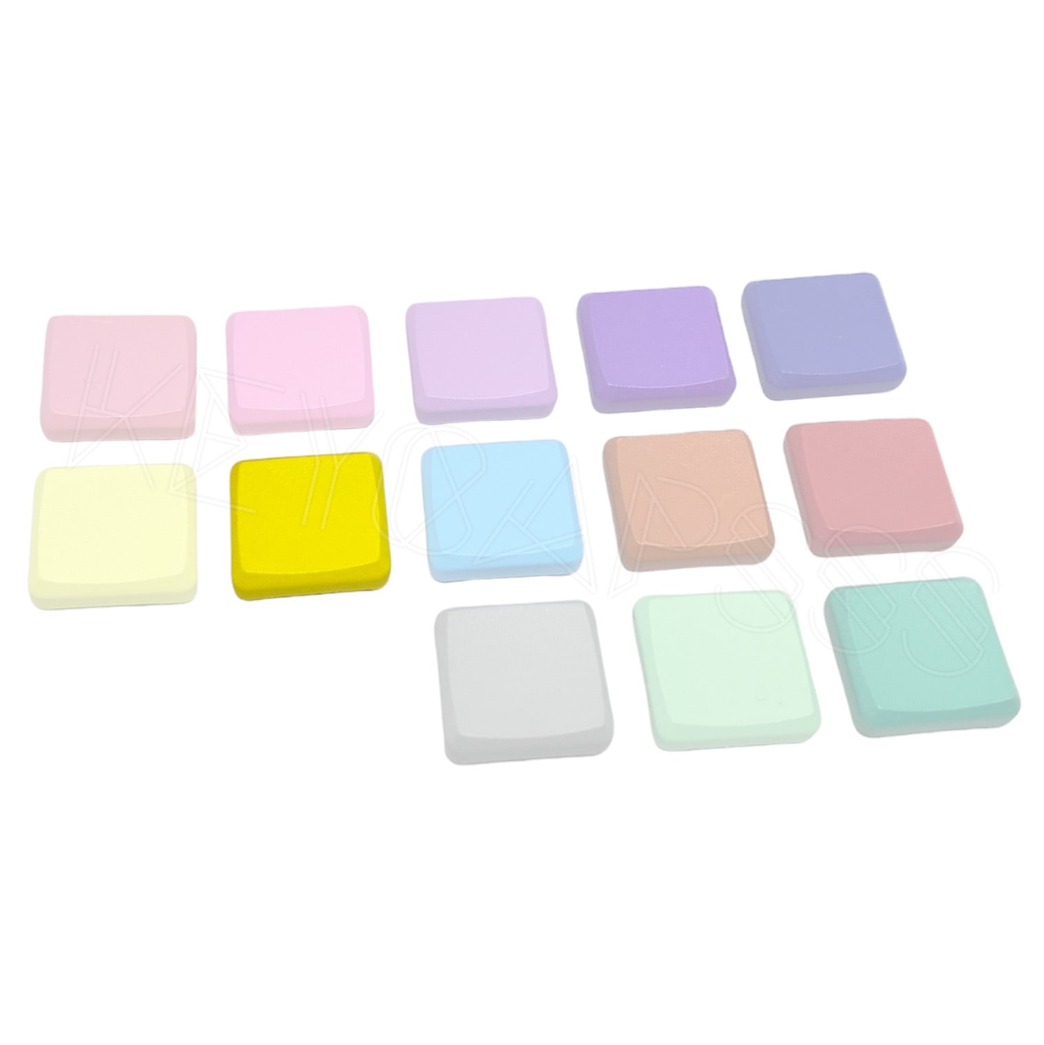 MBK Dye Color Choc Low Profile Keycap - Yellow