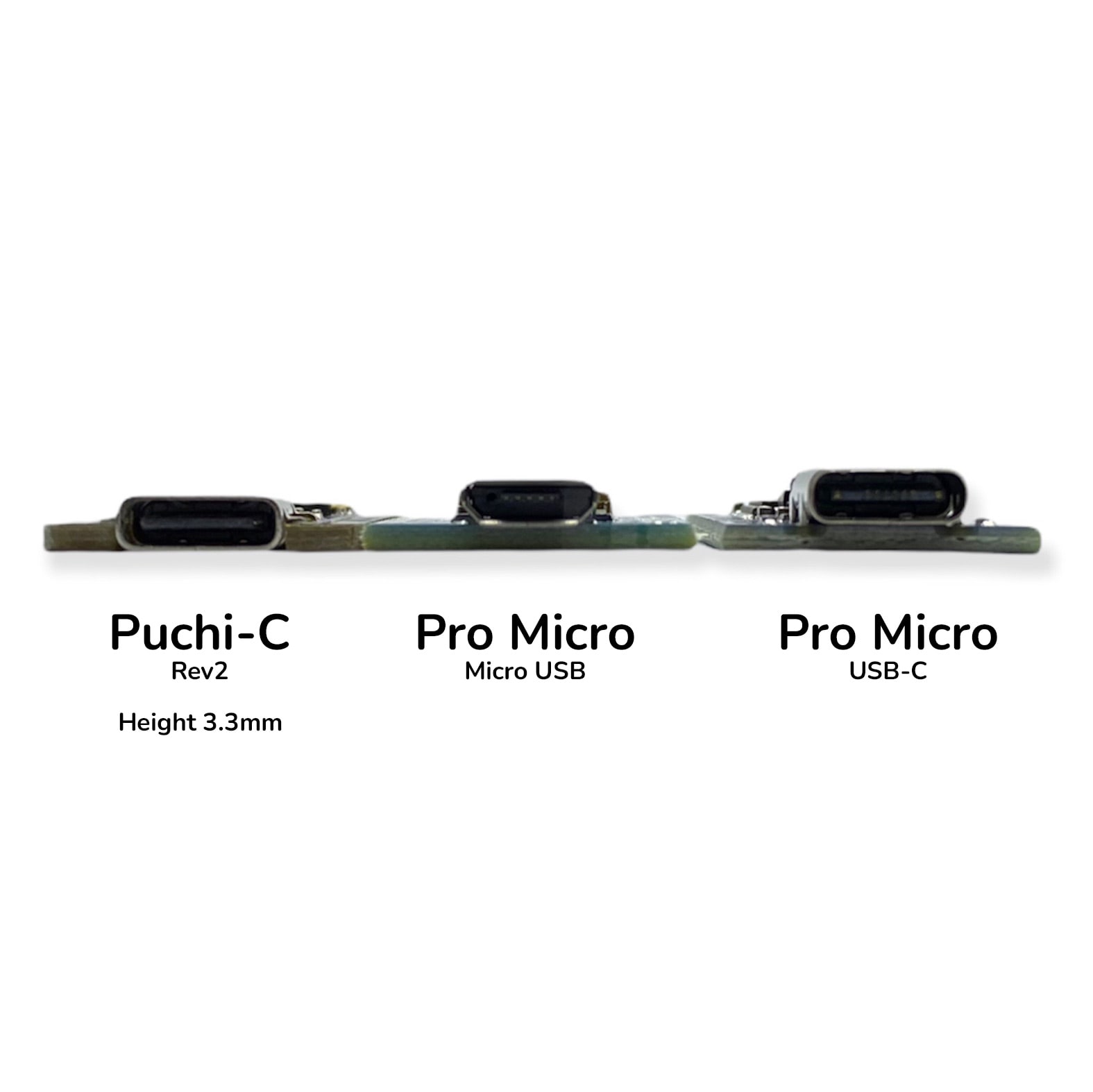 Puchi-C Rev2 - Pro Micro replacement with USB-C and ATmega32U4