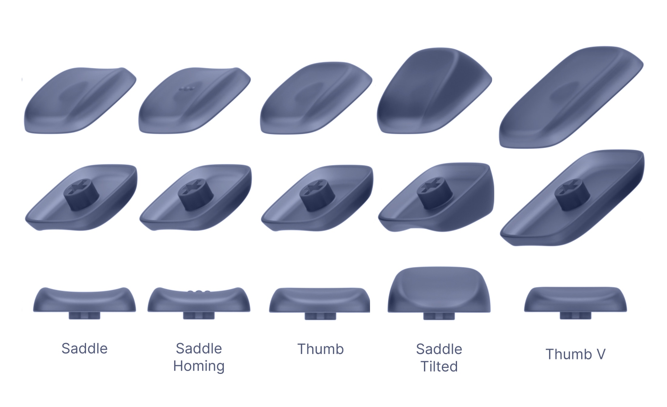KLP Lamé Ergonomic Keycaps - MX
