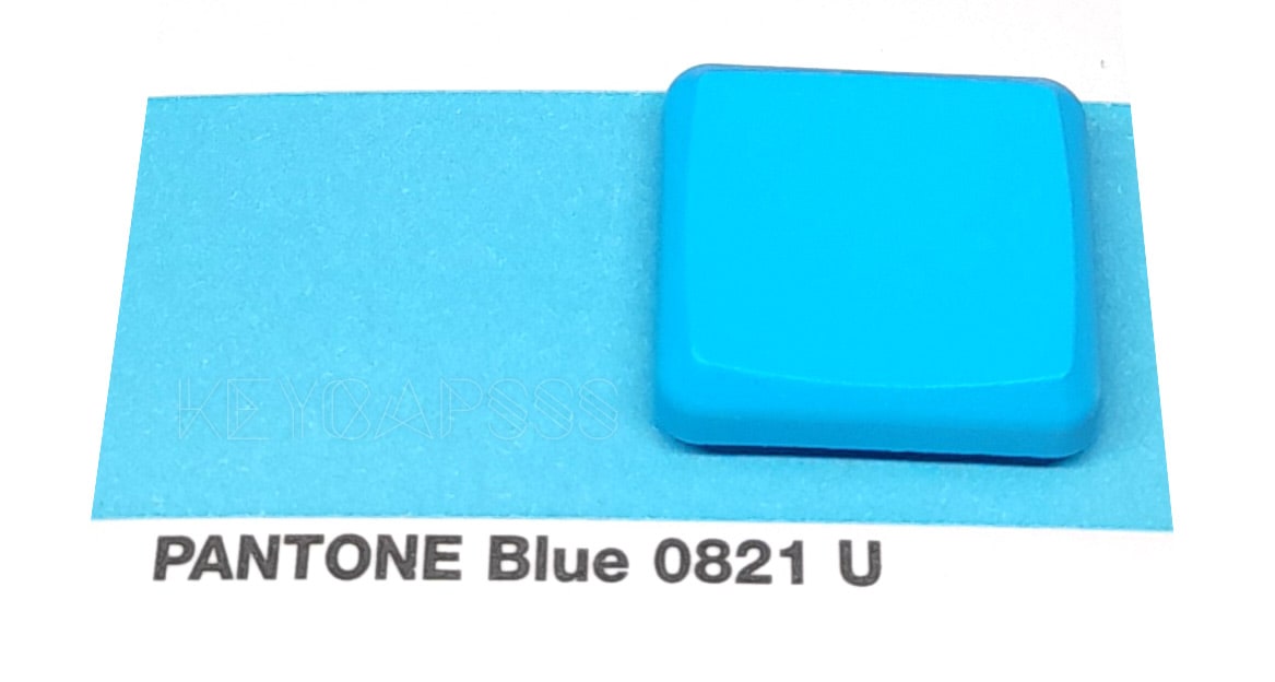 MBK Dye Color Choc Low Profile Keycap - Pastel Blue (Pantone Blue 0821 U)