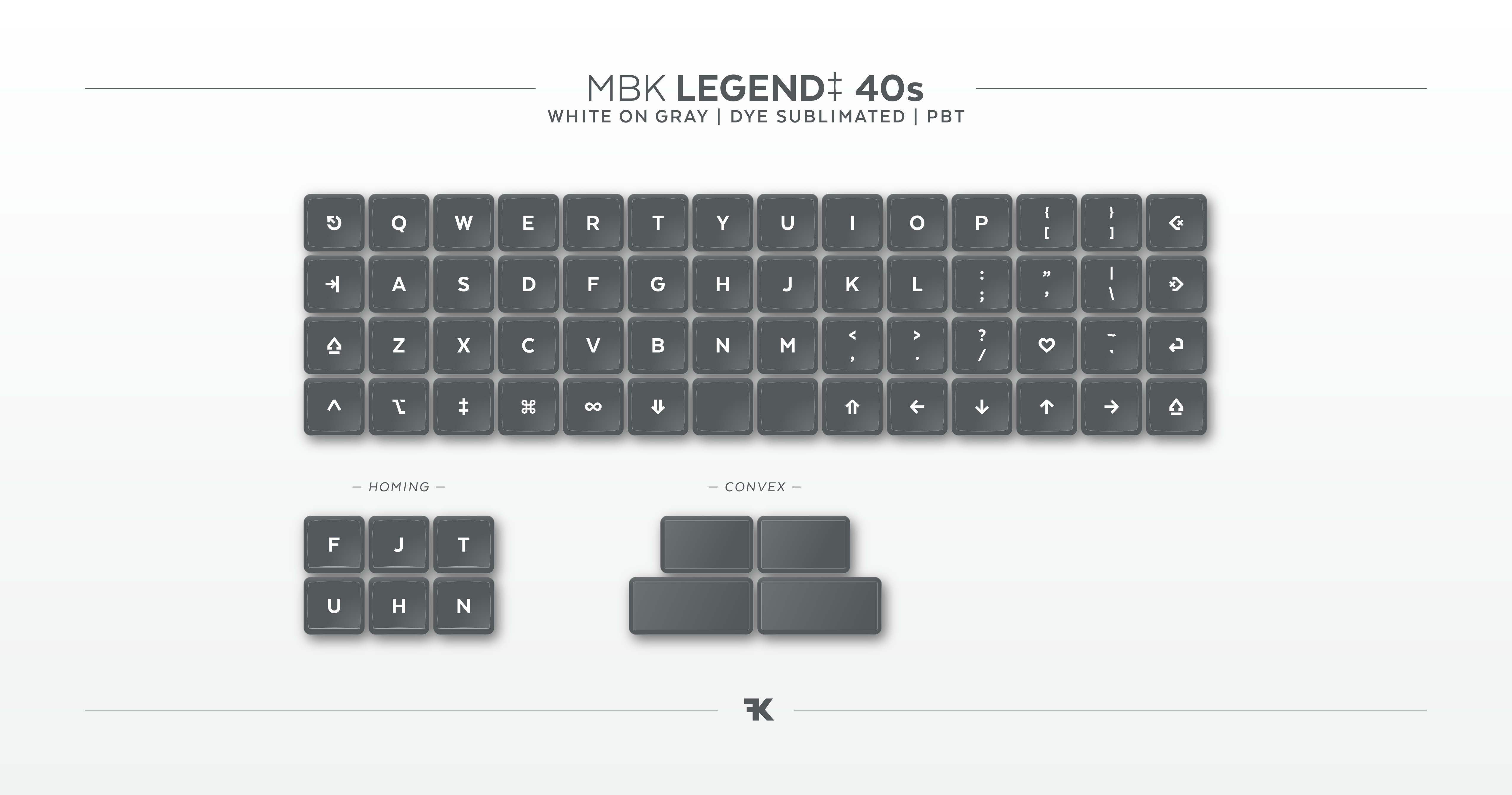 MBK Legend‡ Glow R2 black Buy MBK Legend‡ Glow R2 Black Keycap Set with Keycap Puller