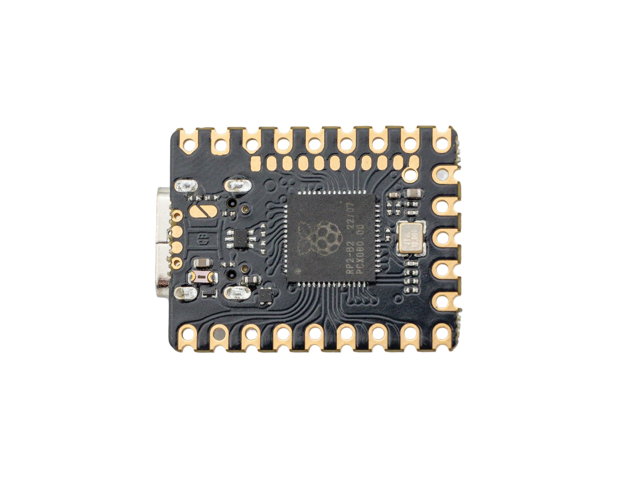 0xCB Gemini - Waveshare RP2040-Zero compatible microcontroller - Back