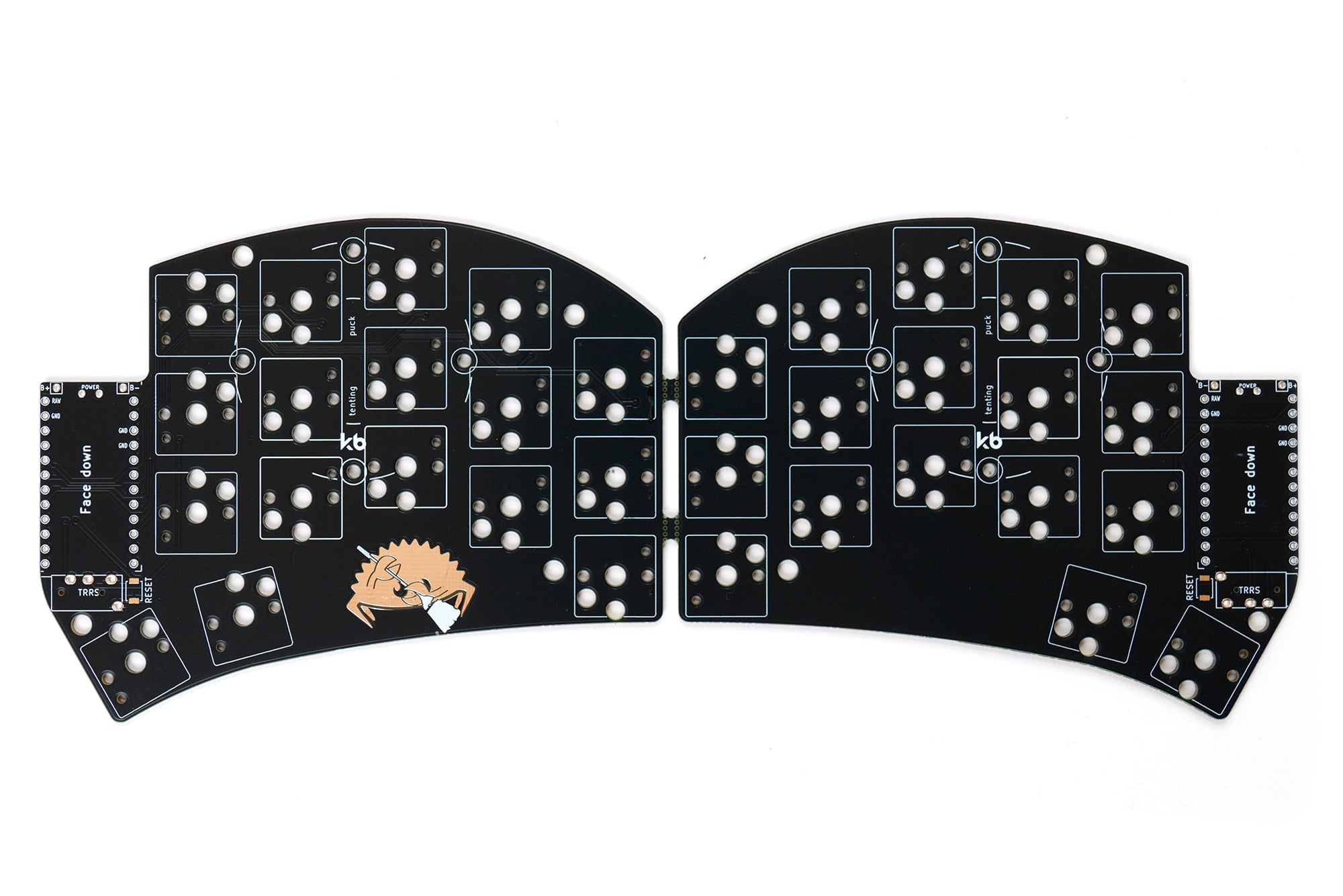 Sweep (Ferris Fork) Split Keyboard PCB