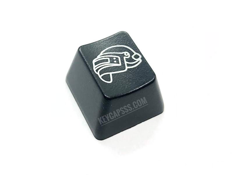NOVELTY SHINE THROUGH KEYCAPS ABS ETCHED, SHINE-THROUGH AVENGERS INFINITY WAR HERO LOGO BLACK RED CUSTOM MECHANICAL KEYBOARDS