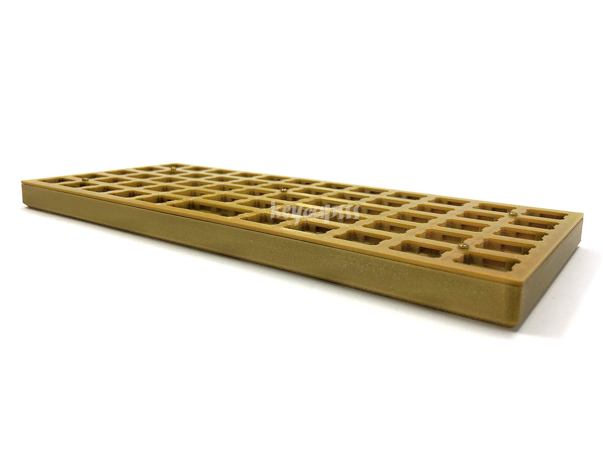Ortholinear 12x5 Keyboard LO-PRO Case 3D printed (Preonic PCB compatible)