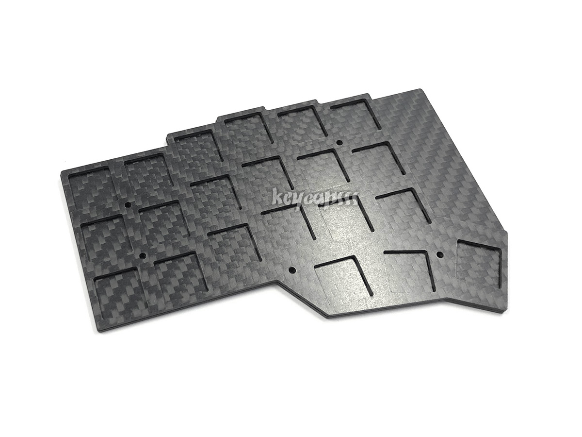 crkbd-corne-plate-case-carbon-2 Corne Split Keyboard (crkbd) Carbon Plate Case