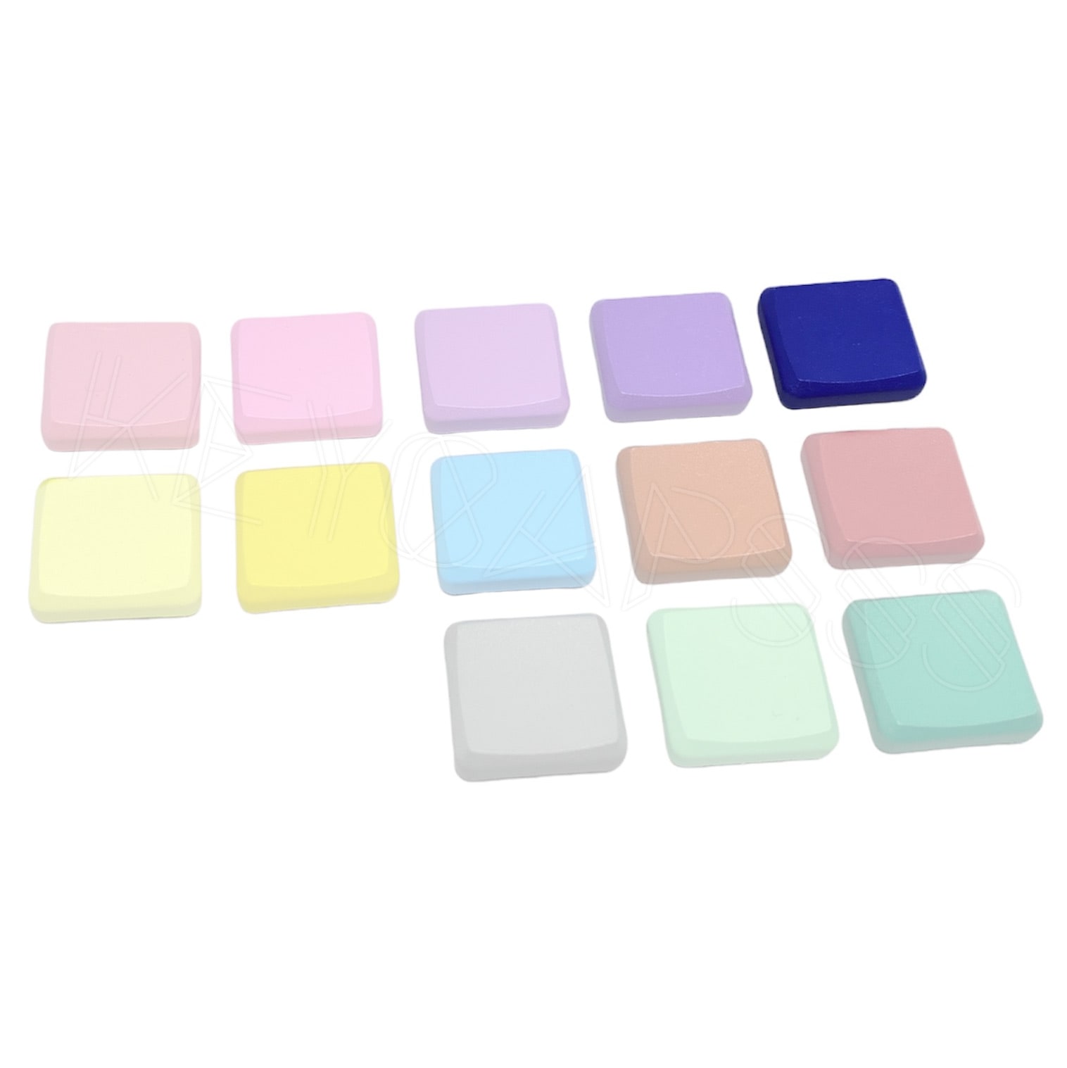 MBK Dye Color Choc Low Profile Keycap - Navy