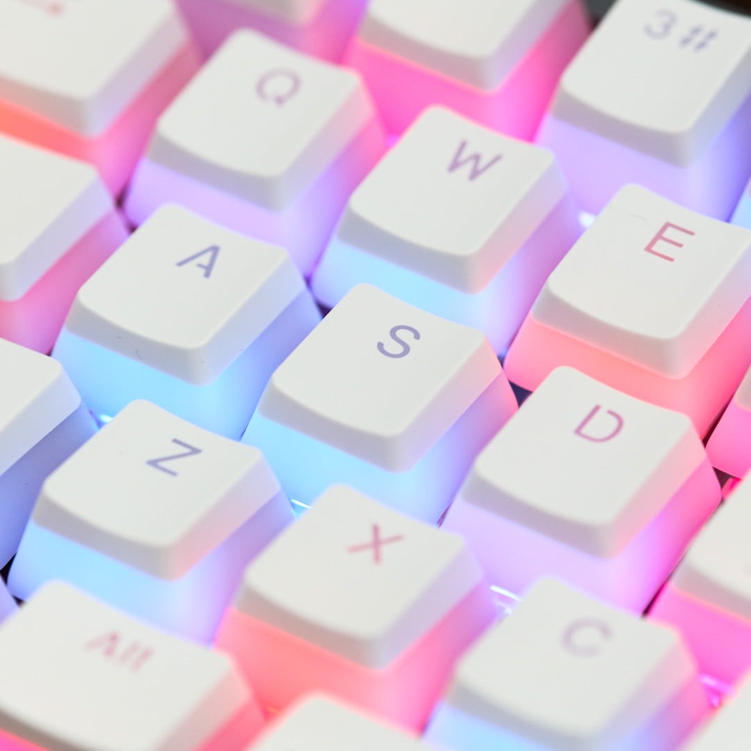OEM Pudding Keycaps Backlit PBT Doubleshot for MX Switches