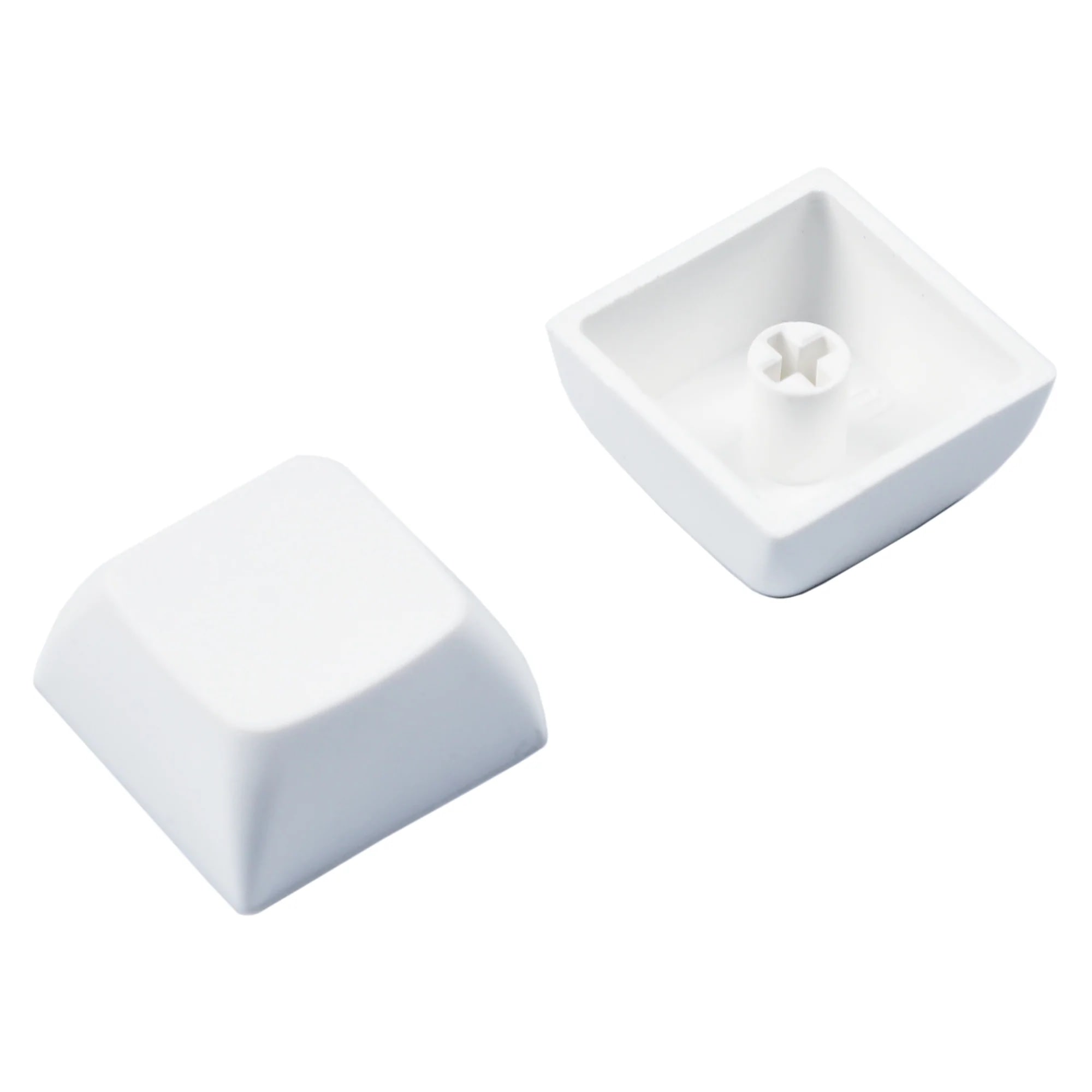 XDA Blank PBT 1U Keycaps for MX Switches - White