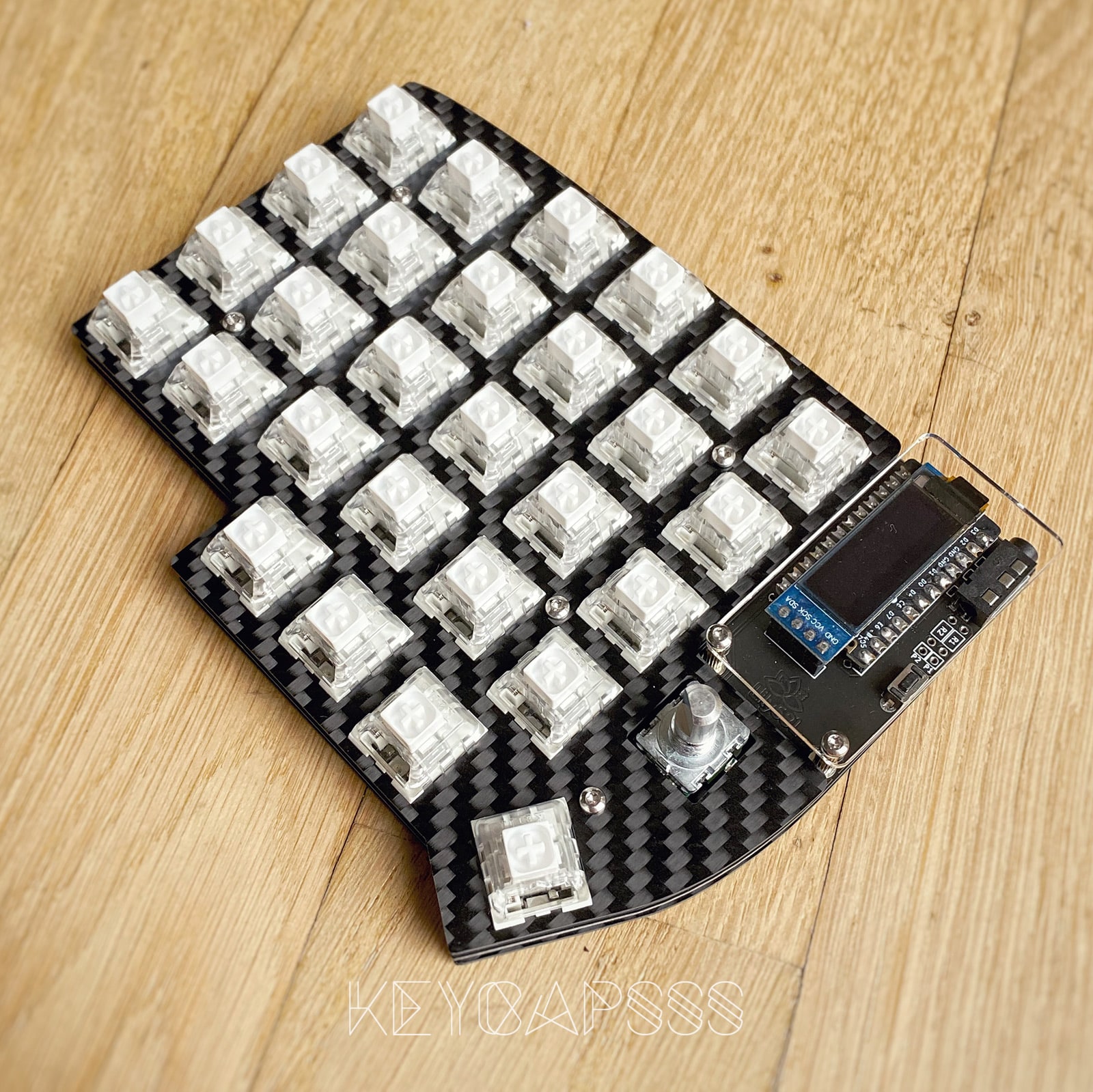 Lily58 Carbon Plate Case