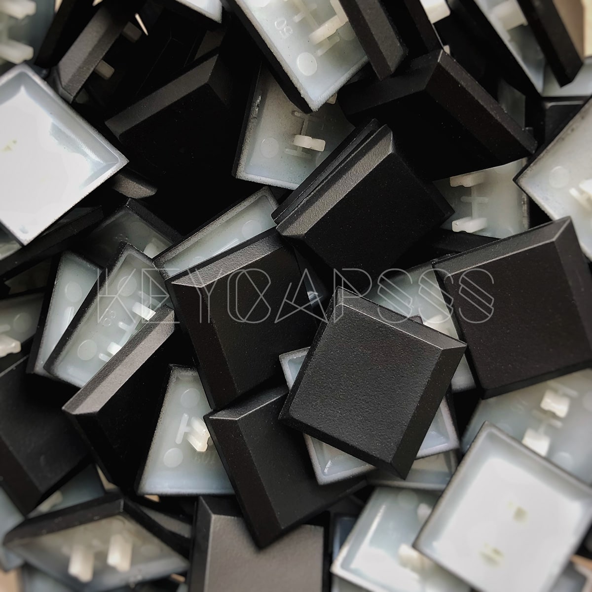 Kailh Low Profile Keycaps Blank Black 1U