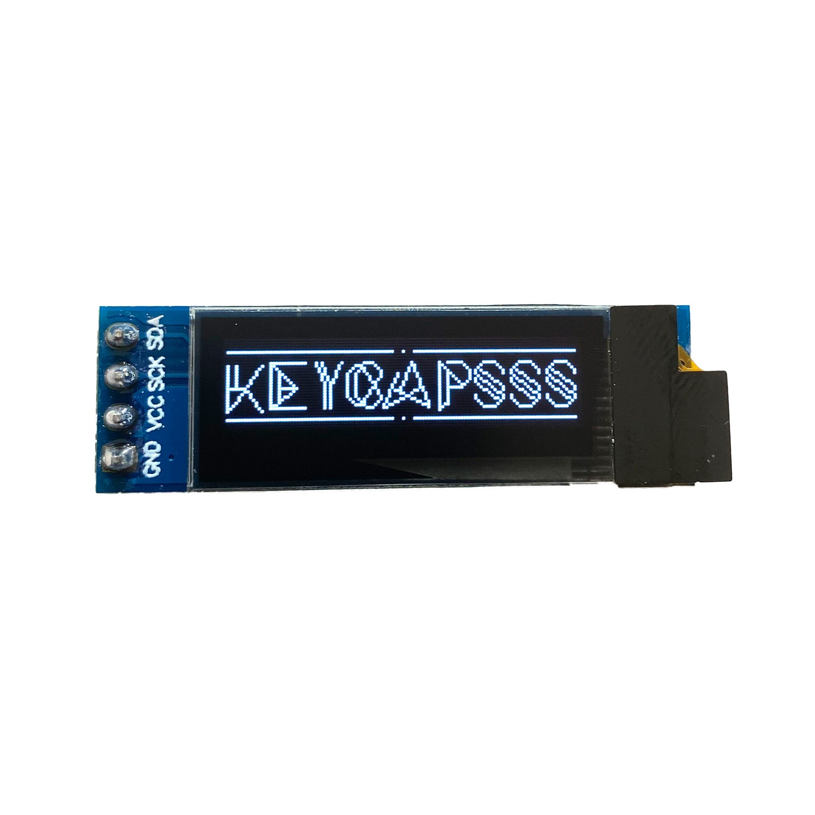 0.91 OLED LCD Display 128x32 SSD1306 I2C White