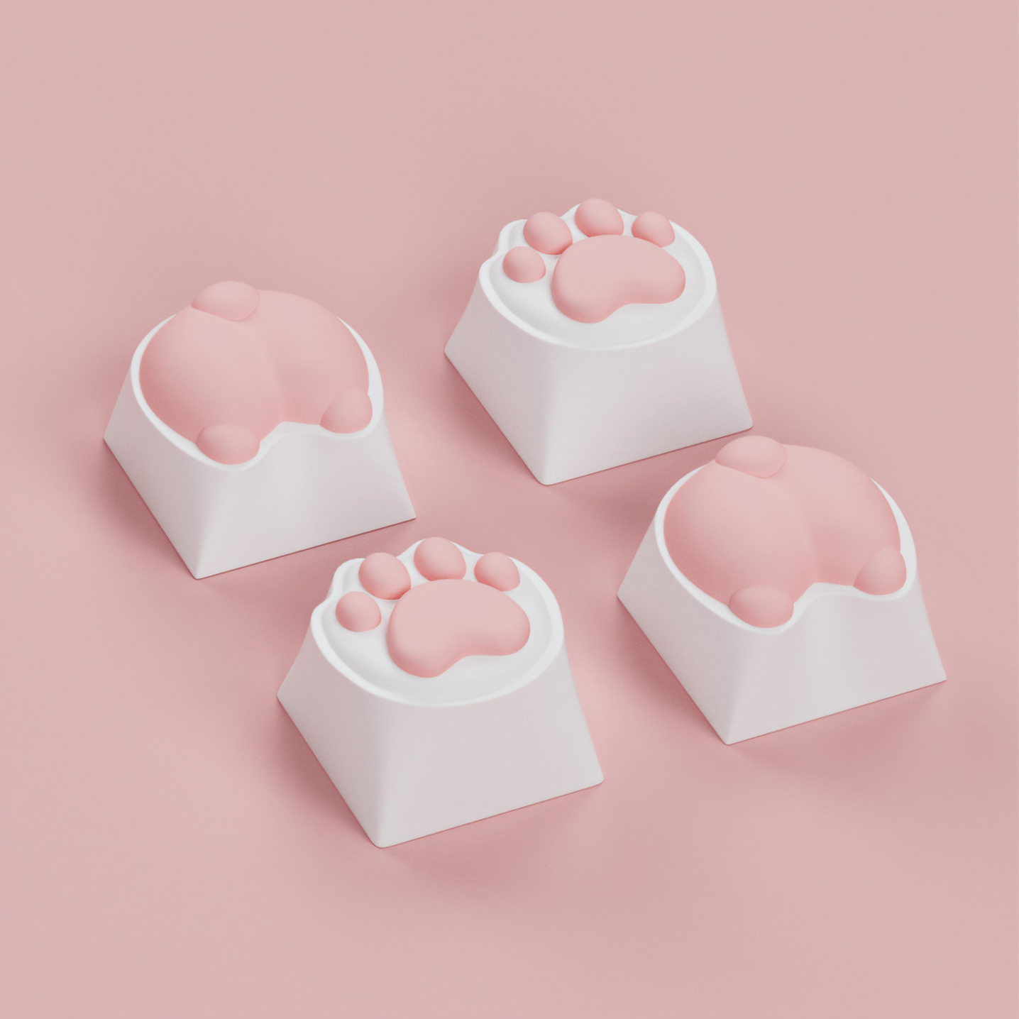 Cat Paw Artisan Keycap MX
