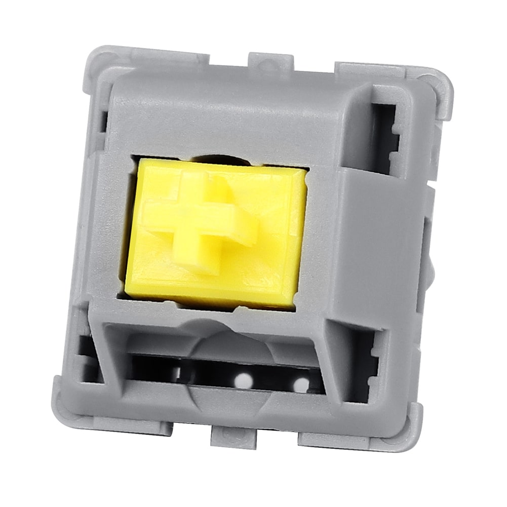 durock-tactile-pom-sunflower-switch-3 Durock POM Tactile Switches Sunflower 67g