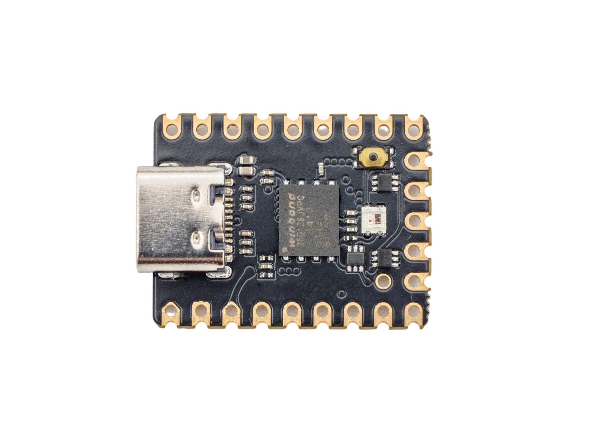 0xCB-Gemini-front-4_3 0xCB Gemini - Waveshare RP2040-Zero compatible microcontroller - Front