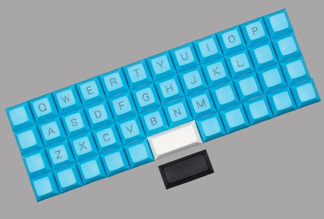 DSA Planck Keycap Set - 46x 1U / 2x 2U Keys Ortholinear