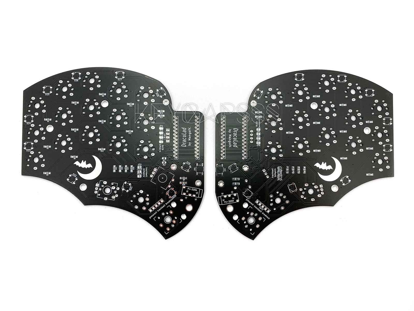 Draculad Split Keyboard PCB