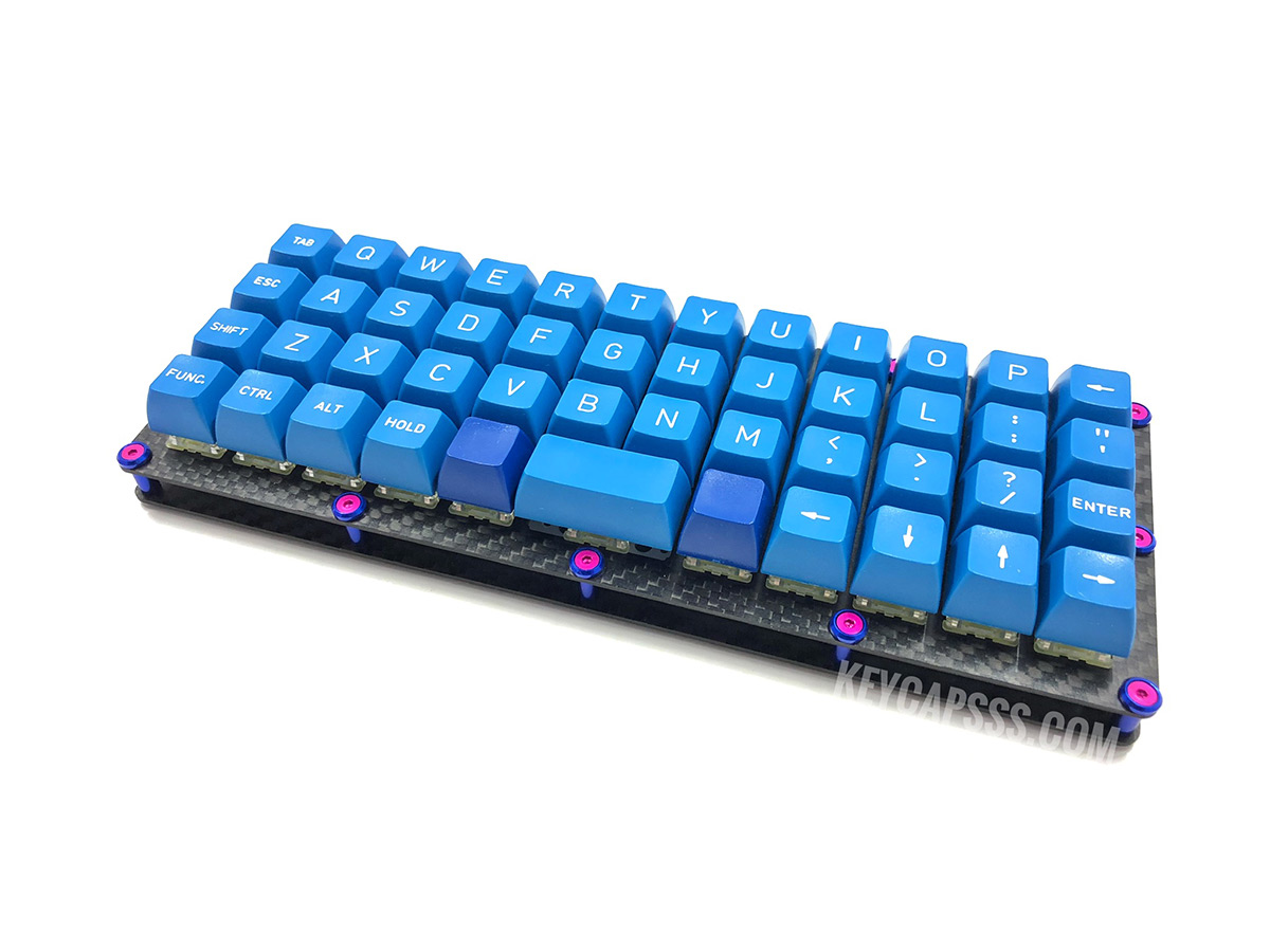 Planck compatible Carbon Plate Case - sandwich style