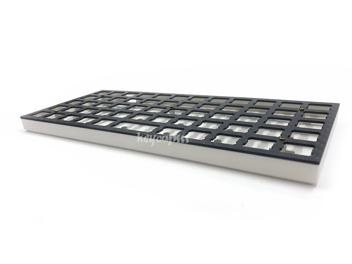 Ortholinear 12x5 Keyboard LO-PRO Case 3D printed (Preonic PCB compatible)