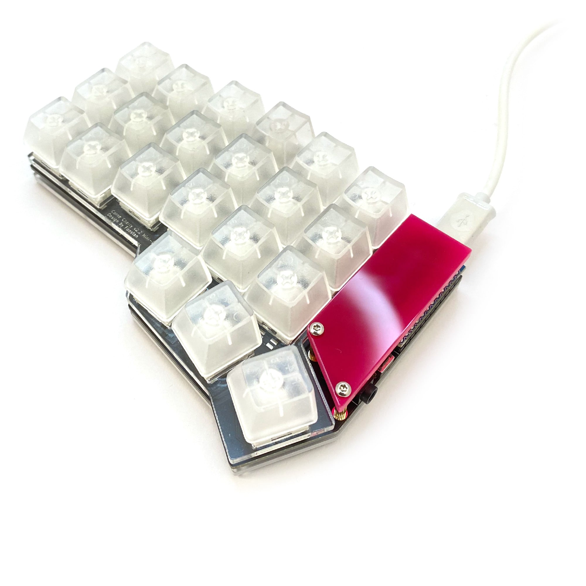 corne-crkbd-oled-cover-guard-plate-acrylic-pink-1 Corne CRKBD Oled Cover Guard Plate Acrylic