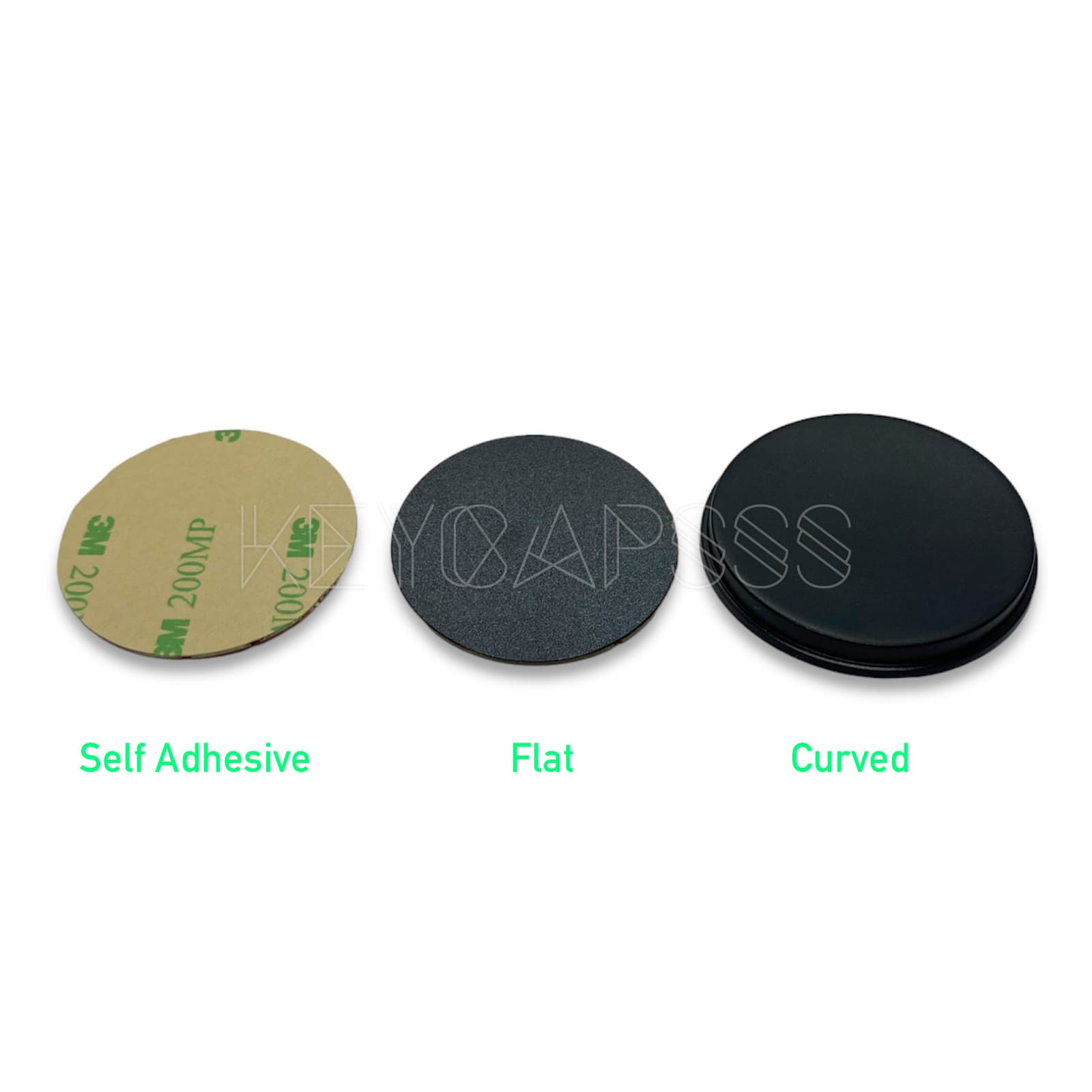 GlidePoint Circle Trackpads - 40mm TM040040 Self Adhesive, Flat and CUrved Overlay