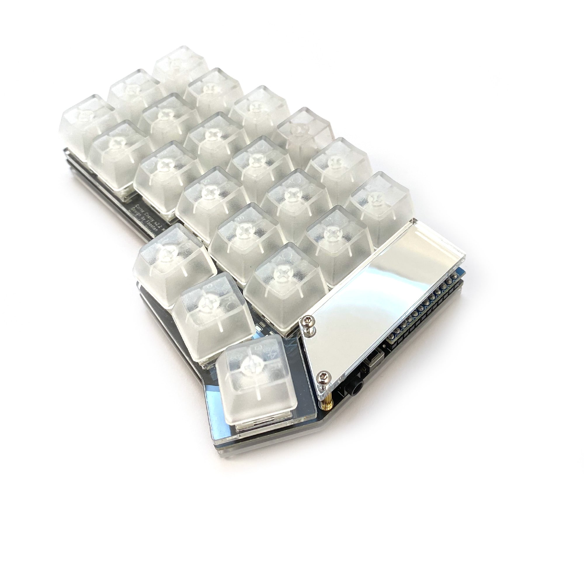 Corne CRKBD Oled Cover Guard Plate Acrylic